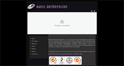 Desktop Screenshot of navil.lk